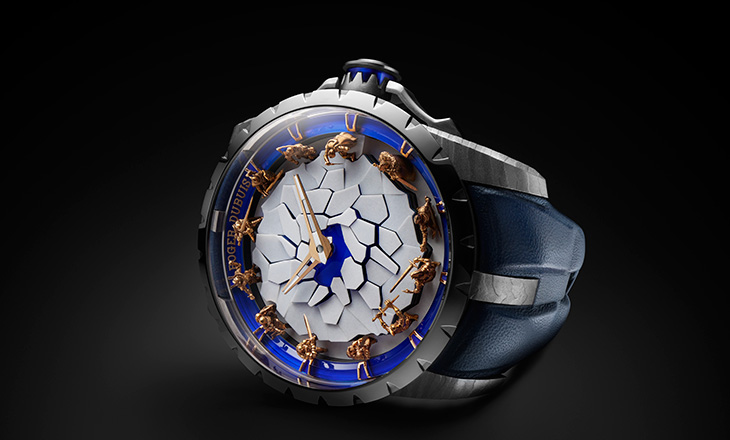 "نايتز أوف ذا راوند تيبل" ساعة جديدة تأخذك إلى عالم آخر من روجيه دوبوي